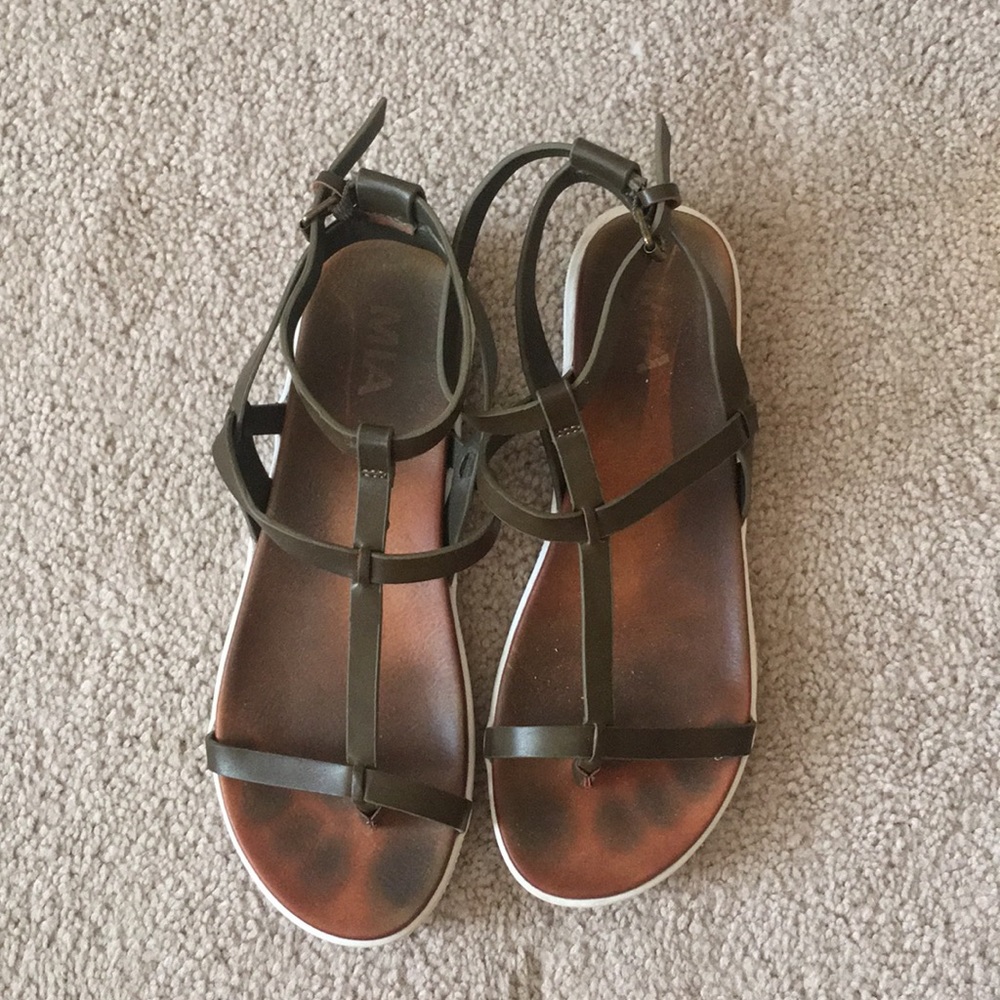 Army Green Sandals